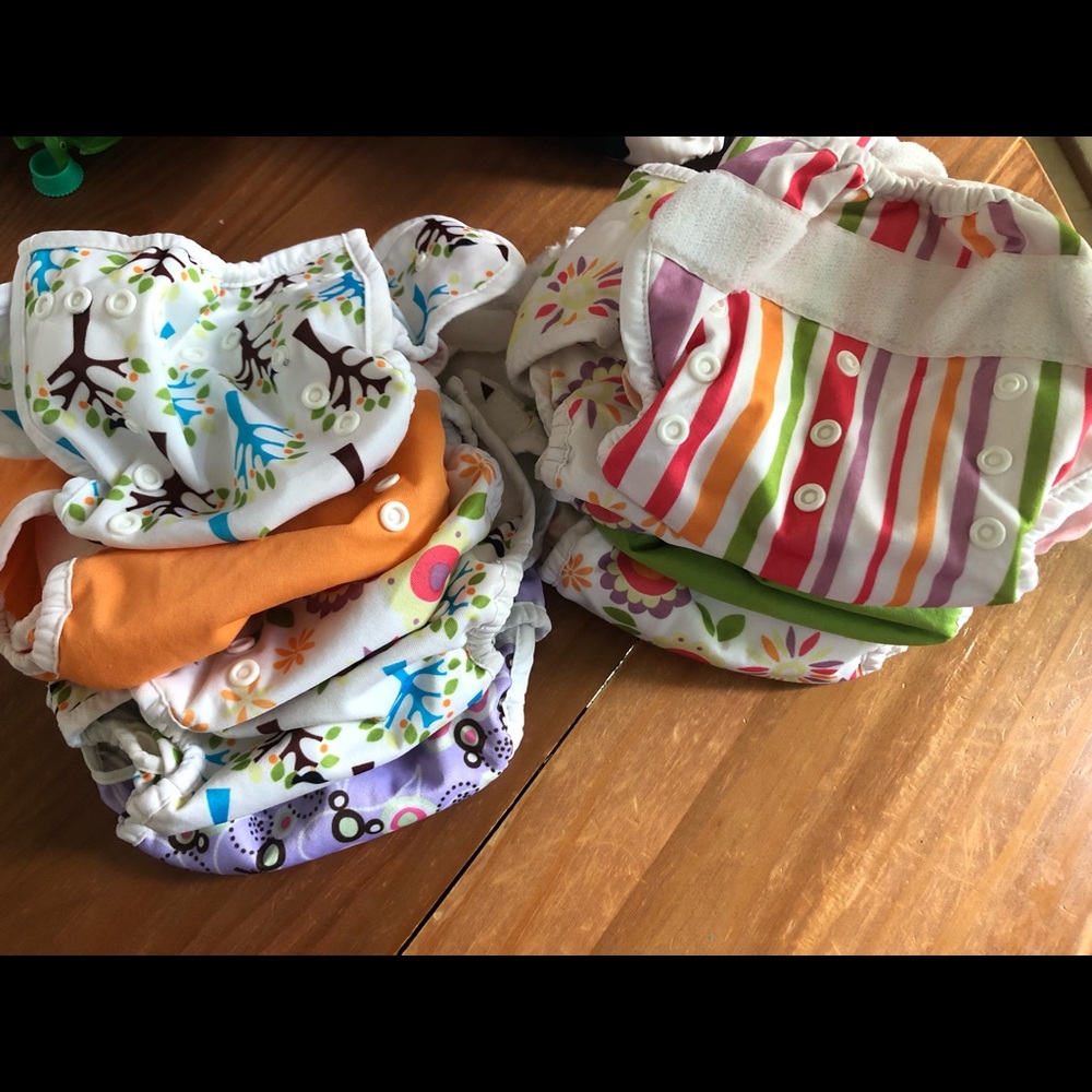 $45 bundle 9 Thirsties diapers